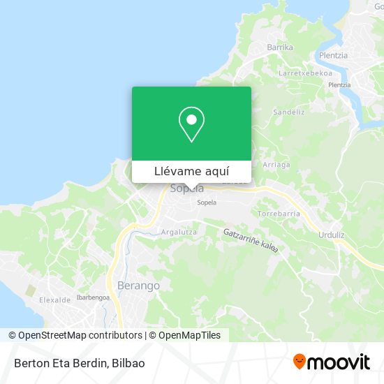 Mapa Berton Eta Berdin
