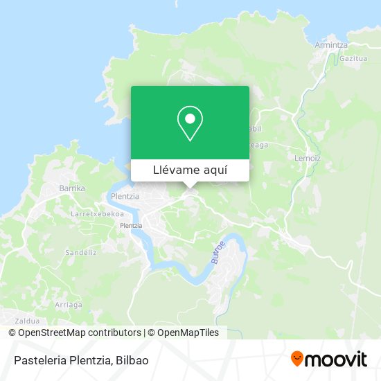Mapa Pasteleria Plentzia