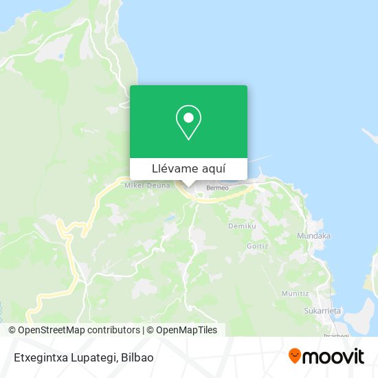 Mapa Etxegintxa Lupategi