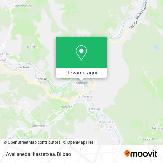 Mapa Avellaneda Ikastetxea