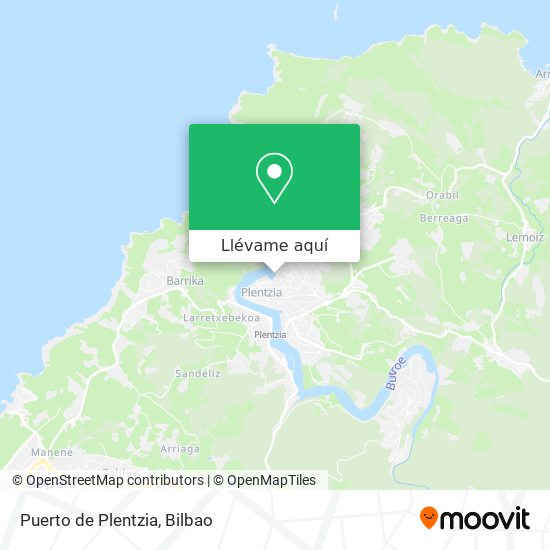 Mapa Puerto de Plentzia