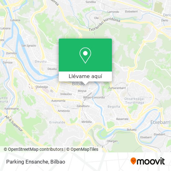 Mapa Parking Ensanche