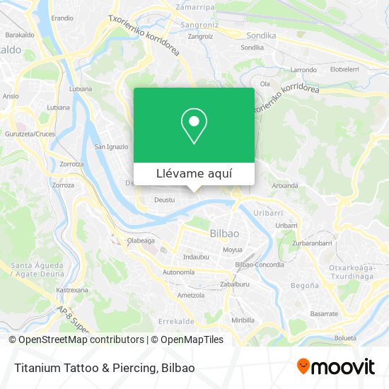 Mapa Titanium Tattoo & Piercing