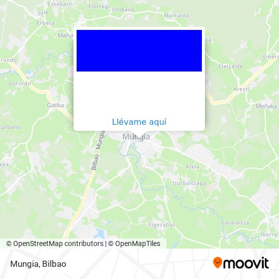 Mapa Mungia