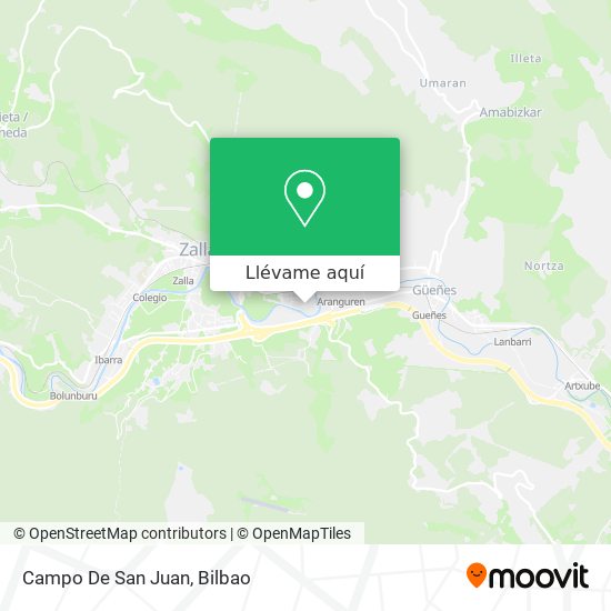 Mapa Campo De San Juan