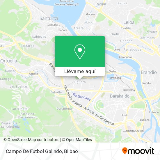 Mapa Campo De Futbol Galindo