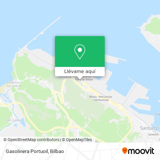 Mapa Gasolinera Portuoil