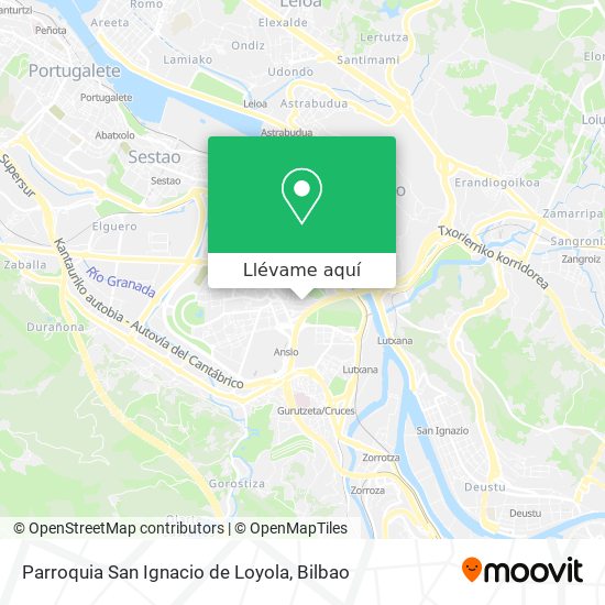 Mapa Parroquia San Ignacio de Loyola