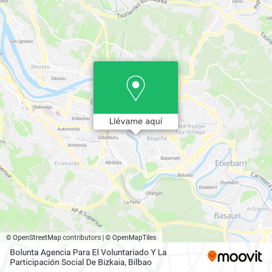 Mapa Bolunta Agencia Para El Voluntariado Y La Participación Social De Bizkaia