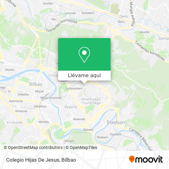 Mapa Colegio Hijas De Jesus