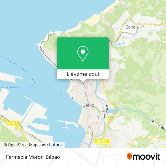 Mapa Farmacia Moron