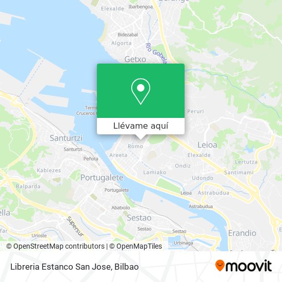 Mapa Libreria Estanco San Jose