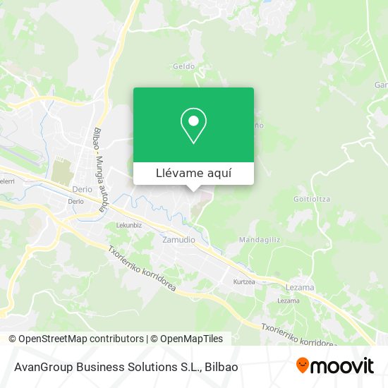 Mapa AvanGroup Business Solutions S.L.