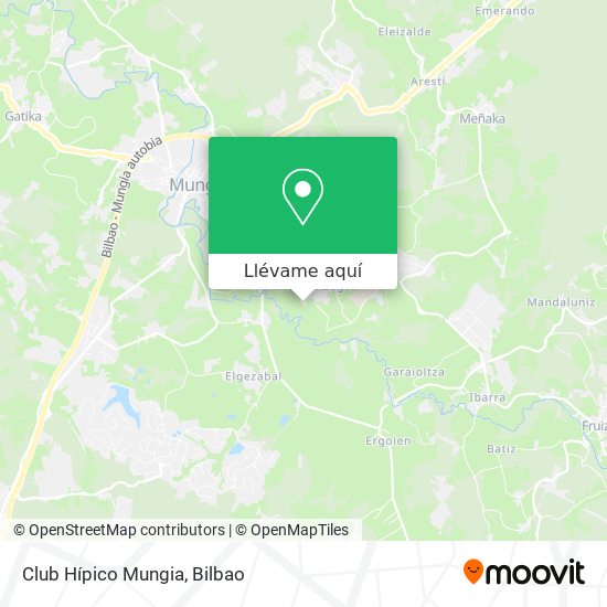 Mapa Club Hípico Mungia