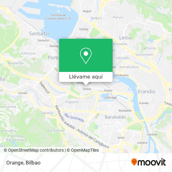 Mapa Orange