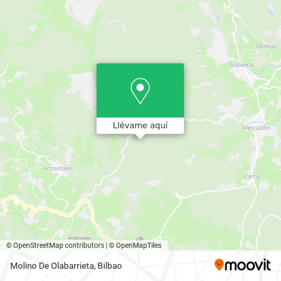 Mapa Molino De Olabarrieta