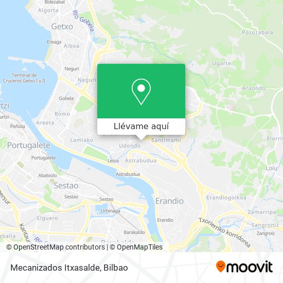 Mapa Mecanizados Itxasalde