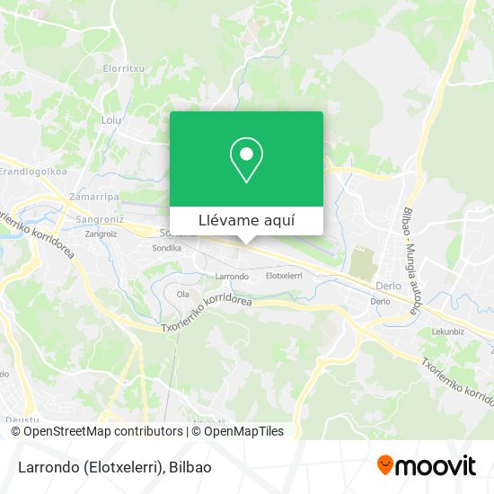 Mapa Larrondo (Elotxelerri)