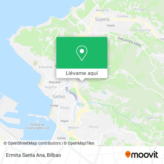 Mapa Ermita Santa Ana