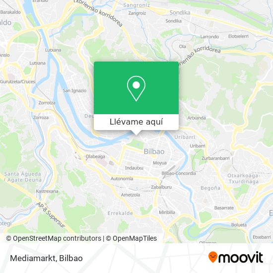 Mapa Mediamarkt