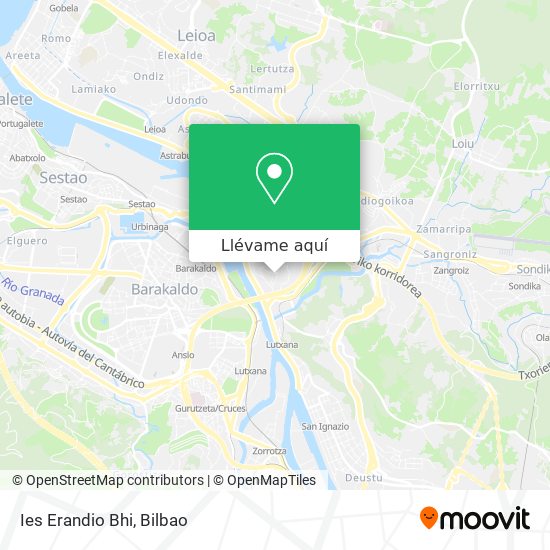 Mapa Ies Erandio Bhi