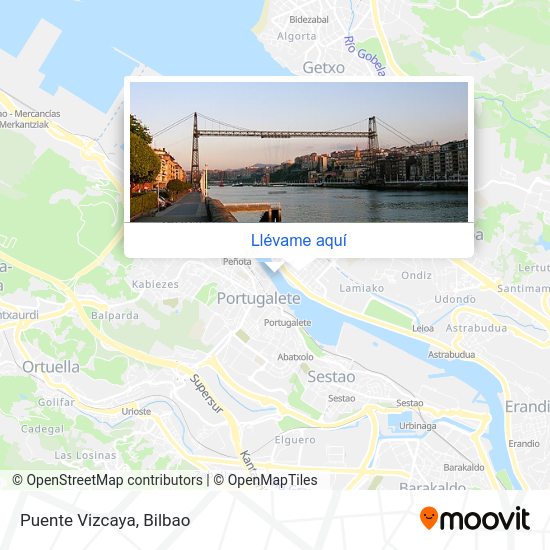 Mapa Puente Vizcaya