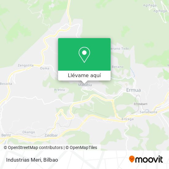 Mapa Industrias Meri