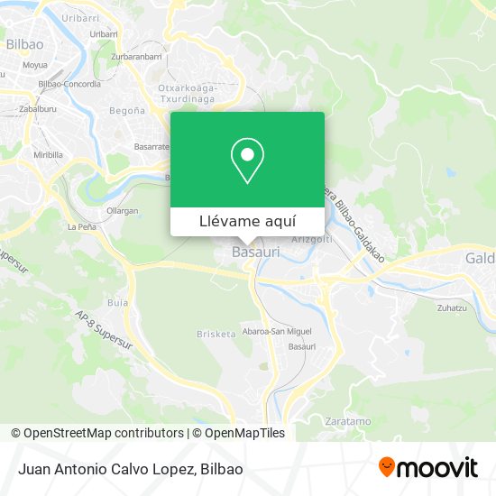 Mapa Juan Antonio Calvo Lopez