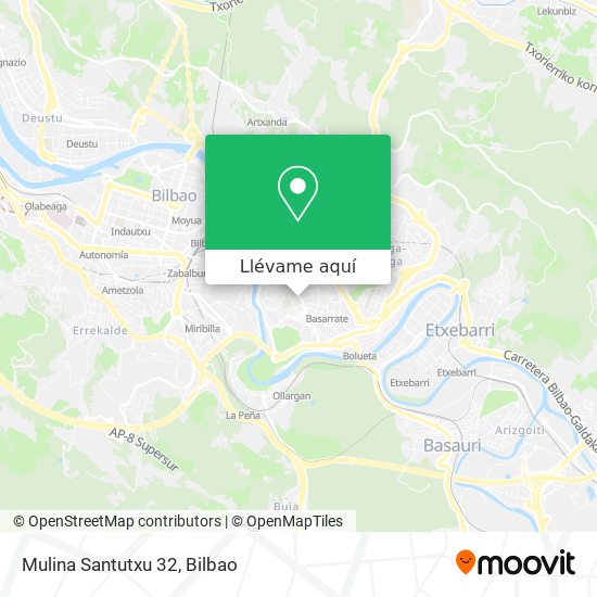 Mapa Mulina Santutxu 32
