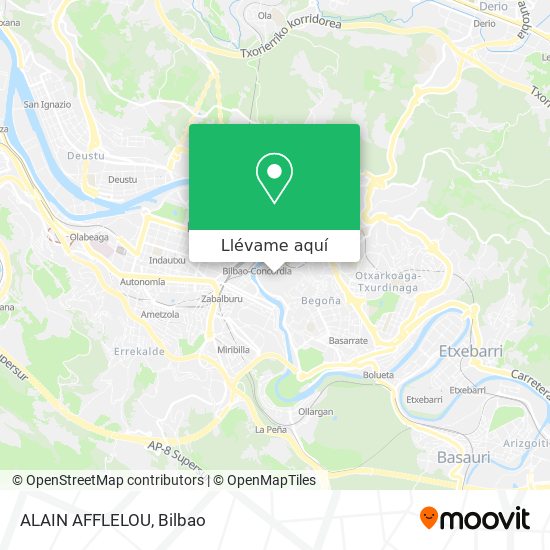 Mapa ALAIN AFFLELOU