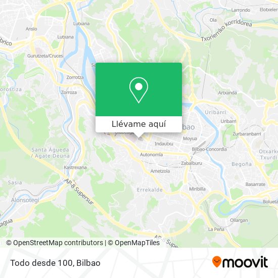 Mapa Todo desde 100