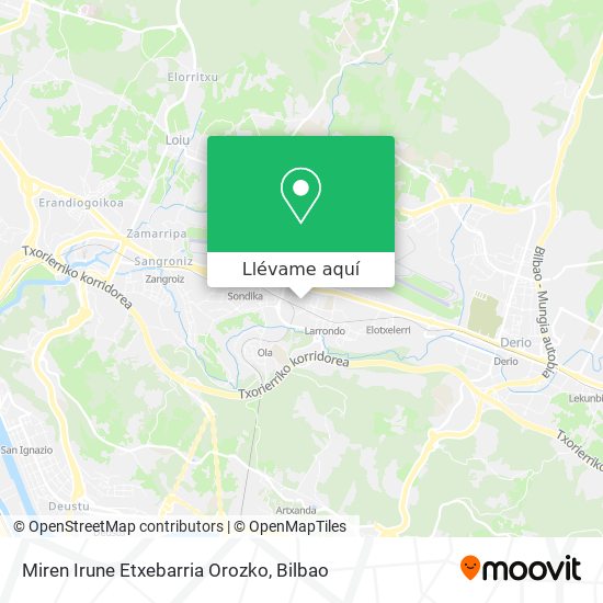 Mapa Miren Irune Etxebarria Orozko