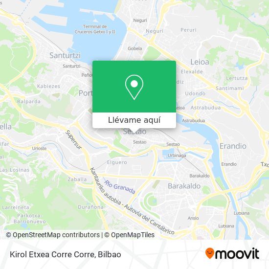 Mapa Kirol Etxea Corre Corre