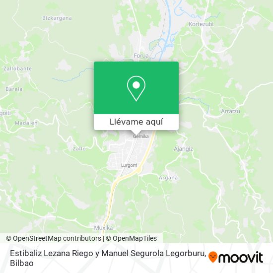 Mapa Estibaliz Lezana Riego y Manuel Segurola Legorburu