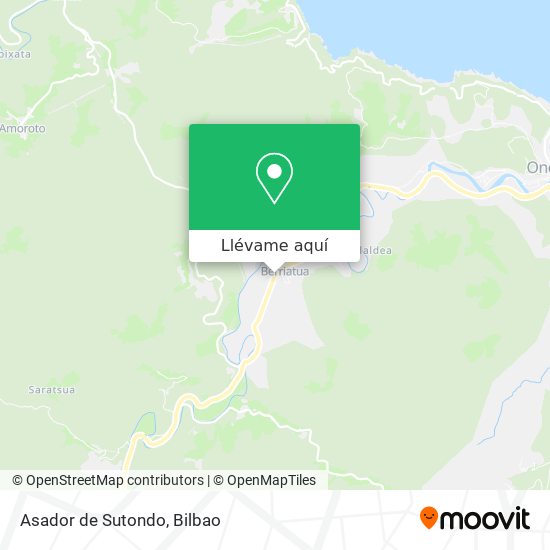 Mapa Asador de Sutondo