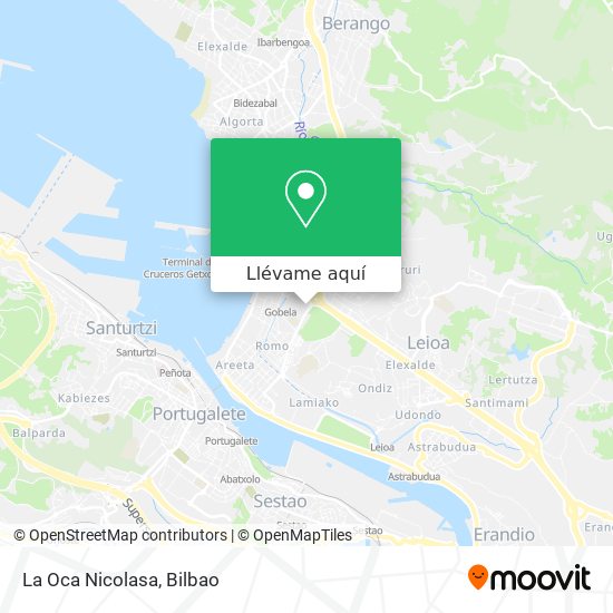 Mapa La Oca Nicolasa
