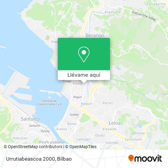 Mapa Urrutiabeascoa 2000