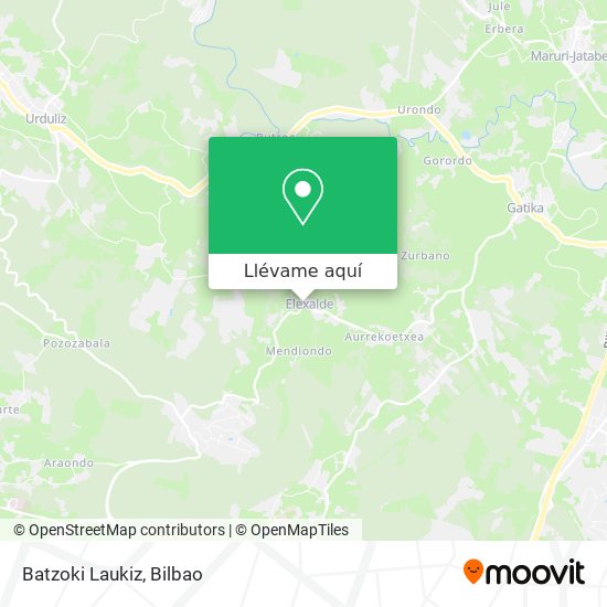 Mapa Batzoki Laukiz