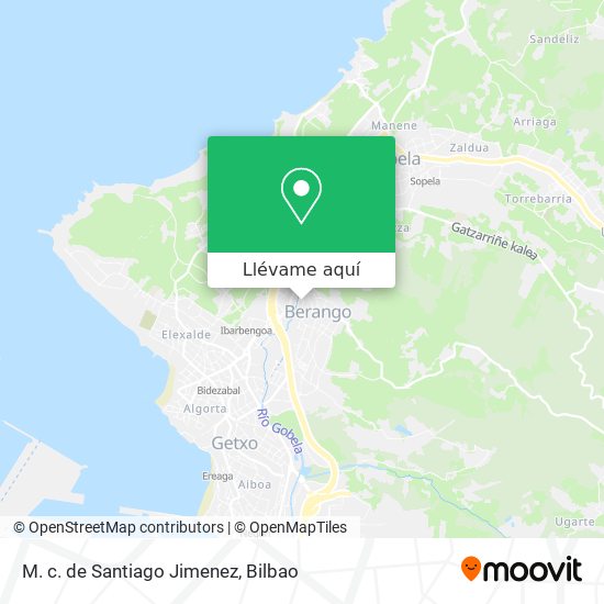 Mapa M. c. de Santiago Jimenez