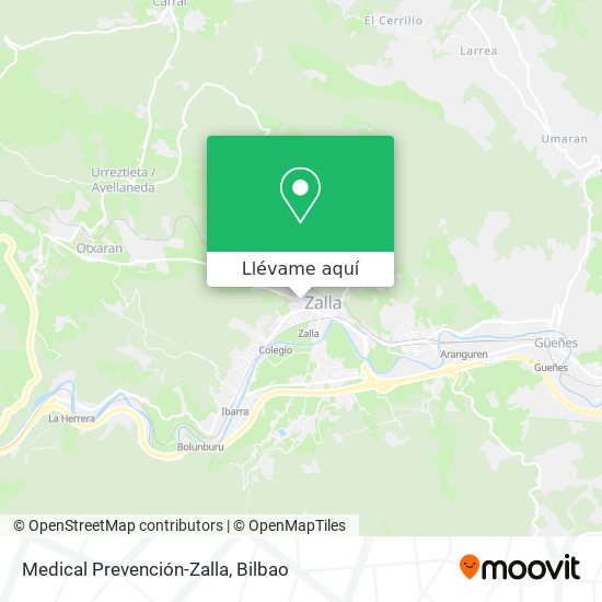 Mapa Medical Prevención-Zalla