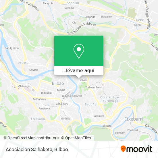 Mapa Asociacion Salhaketa