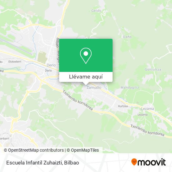 Mapa Escuela Infantil Zuhaizti