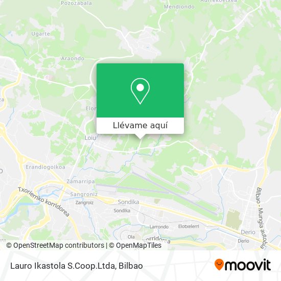 Mapa Lauro Ikastola S.Coop.Ltda