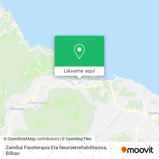 Mapa Zainduz Fisioterapia Eta Neuroerrehabilitazioa