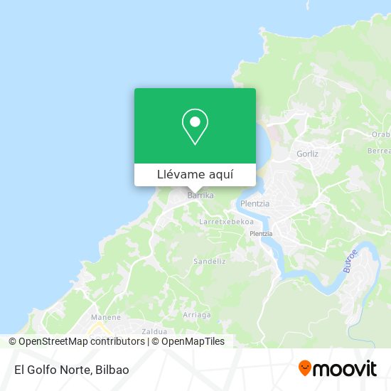 Mapa El Golfo Norte