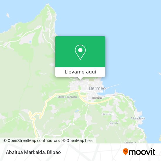 Mapa Abaitua Markaida