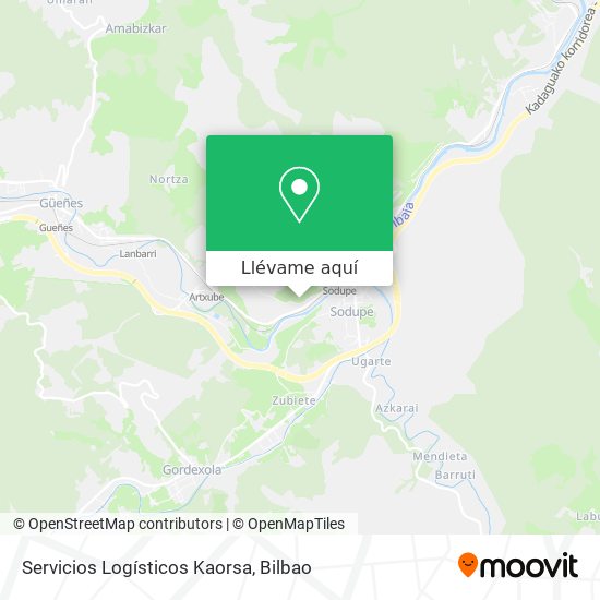 Mapa Servicios Logísticos Kaorsa
