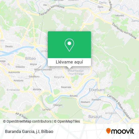 Mapa Baranda Garcia, j.I