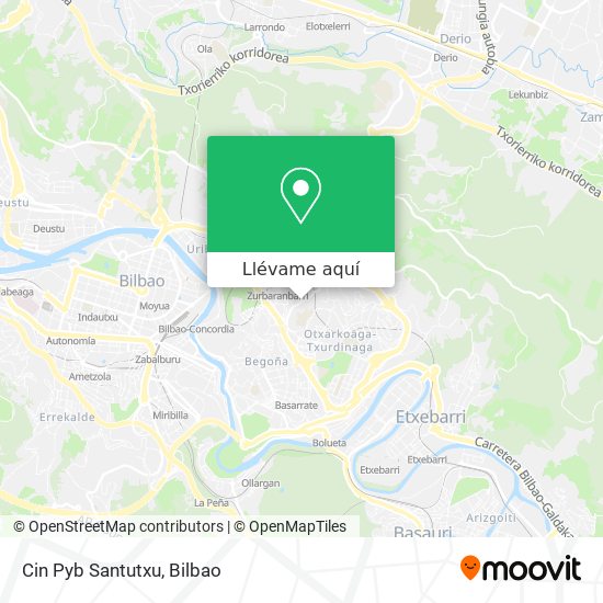 Mapa Cin Pyb Santutxu