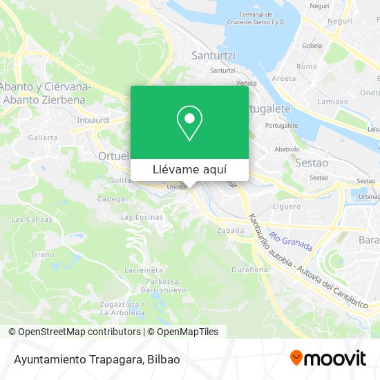 Mapa Ayuntamiento Trapagara